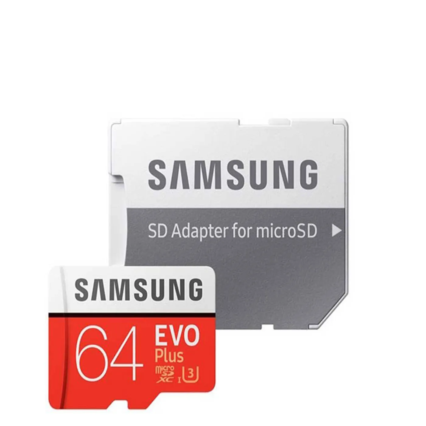 کارت-حافظه-microSDXC-مدل-Evo-Plus-کلاس-10-استاندارد-UHS-I-U3-سرعت-100MBps-ظرفیت-64-گیگابایت-به-همراه-آداپتور-SD